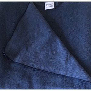 Lençol de Flanela Azul Marinho Cobertores Parahyba Per Tognato Solteiro