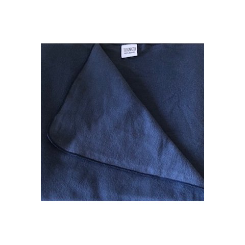 Lençol de Flanela Azul Marinho Cobertores Parahyba Per Tognato Solteiro