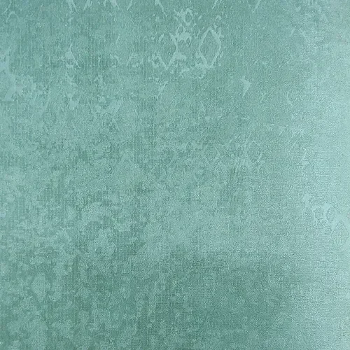 Papel De Parede Efeito Textura Azul Esverdeado com Leve Brilho - Coleção Vip 1024 - Vinílico Lavável