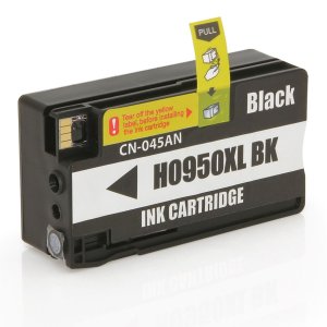 Cartucho de Tinta Preto Compatível 950xl 950 Cn045al para Hp 8600 8600w 8100 8620 8610 251dw N811 80
