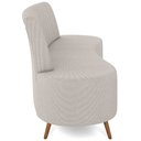 Ver imagem 7 de Sofá Chaise Living 2 Lugares 135cm para Sala Cayman K01 Linho Cru - Lyam Decor