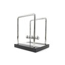 Ver imagem 1 de Pendulo De Newton Pequeno Com Base Espelhada Enfeite Para Decoração De Mesa Escritório Sala Quarto