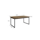 Ver imagem 2 de Mesa Tubular 4 Lugares Oxford 120cm Woodmel com Preto