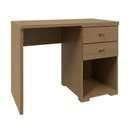 Ver imagem 1 de Escrivaninha Extensível 2 Gavetas Setiba Plus Rimo - Carvalho