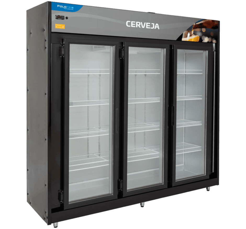 Cervejeira Comercial 03 Portas de Vidro 1542L Polofrio 2417- 220v