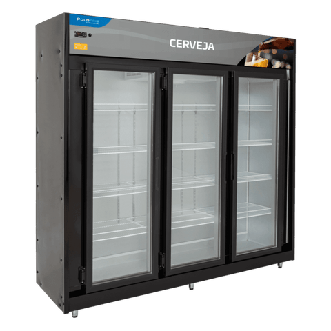 Cervejeira Comercial 03 Portas de Vidro 1542L Polofrio 2417- 220v