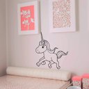Ver imagem 1 de Adesivo de Parede Unicórnio 4-Pequeno 48x48cm