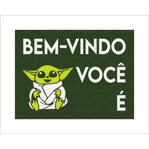 Tapete Capacho Bem-vindo Você É