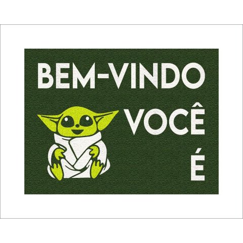 Tapete Capacho Bem-vindo Você É
