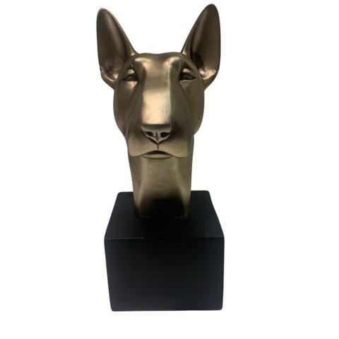 Escultura Cachorro em Polirresina - 17707