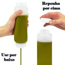 Ver imagem 5 de Bisnaga Invertida Tipo Fifo 550 Ml com Marcador para Molhos