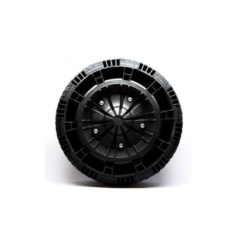 Kit 3 Roda Completa Pneu Flex Border Eixo 3/4" - Fb