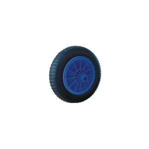 Kit 5 Conj Aro / Roda Plás Azul Carr de Mão c Pneu 3,25"x8"