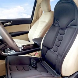Assento Massageador de Lombar e Pescoco Almofada Cadeira de Massagem e Banco do Carro para Escritori - 5