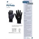 Ver imagem 4 de Kit 10 Luva Flextáctil Multitato Siliconada Preta M