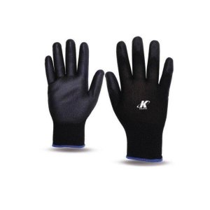 Kit 10 Luva Flextáctil Multitato Siliconada Preta M