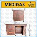 Ver imagem 2 de Gabinete Luxo 5 Gavetas Máquina Costura Elgin Genius Antiga