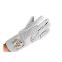 Ver imagem 1 de Kit 20 Luva Raspa Couro Soldador Reforço Interno em Par