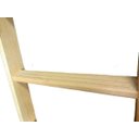 Ver imagem 6 de Escada Madeira Eucalipto Alongável 2 Partes 9 Degraus - Volpato, Tamanho: 9 Degraus