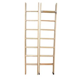 Escada Madeira Eucalipto Alongável 2 Partes 9 Degraus - Volpato, Tamanho: 9 Degraus - 2