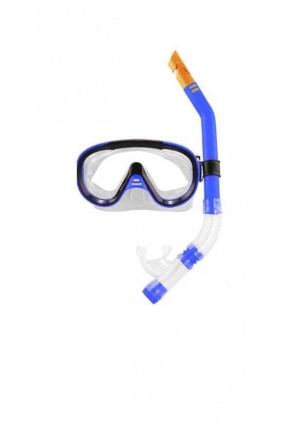 Kit Mergulho Snorkel Play Azul com Sacola - Albatroz, Opção: Azul - 1