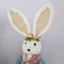 Ver imagem 5 de Coelha Páscoa Fios de Sisal Branco