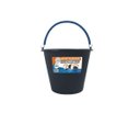 Ver imagem 1 de Kit 4 Balde Plástico Reforçado Concreto C/Pegador 12L