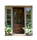 Ver imagem 2 de Porta de Entrada Esquadria em Peroba com 1 Folha S 6 Quadros Vidros 6 Mm 1,00 X 2,10 M L X a