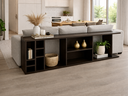Ver imagem 1 de Aparador Mesa para Sofá com Adega Nicho Decoração