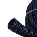 Ver imagem 4 de Kit 8 Eletroduto Corrugado Conduíte Preto Leve 3/4" x 50M