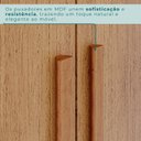 Ver imagem 7 de Guarda-Roupa com 6 Portas e 6 Gavetas Ripado MDF Anápolis Marrom/Cinamomo