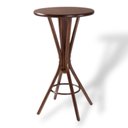 Ver imagem 1 de Mesa Bistrô Bamberg Madeira Maciça com Tampo em Mdf Tampo Ø 70 Pinhão