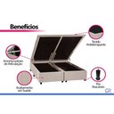 Ver imagem 7 de Cama Box Baú Crc Queen +Colchão Molas Boutique Ortobom 158