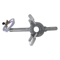 Fogareiro Alumínio Fundido Mini sem Suporte Mangueira 90cm - Volpato - 2
