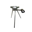 Ver imagem 1 de Fogareiro Alumínio Alto com Suporte Disco Mangueira 90cm - Volpato