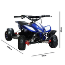 Ver imagem 2 de Mini Quadriciclo Dsr 49cc - 0km C/ Nota Fiscal + Dsr