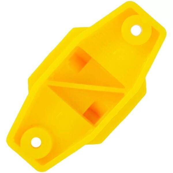 Isolador tipo W Amarelo Embalagem com 100 unidades - CNI, Opção: Amarelo (a) - 2