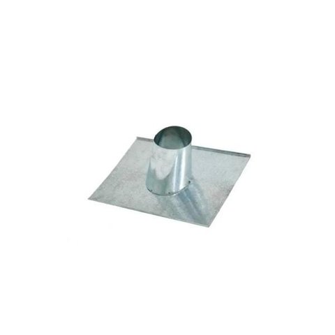 Kit 6 Telha Lisa Chaminé Galvanizada 110mm a 130mm - Volpato