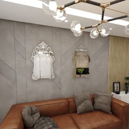 Espelho Veneziano Decorativo Sala Quarto 60x82 3885 - 9