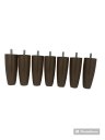 Ver imagem 4 de Kit Pes Cama Box 8 Pes Marron com 12 Cm de Altura