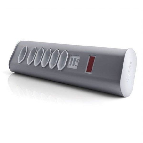 Totem de Mesa Octoo Easyplug Table com 6 Tomadas + 2 USB - 1