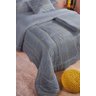 JOGO DE CAMA QUEEN 100% POLIESTER COM 4 PEÇAS:Cinza - 3