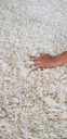 Ver imagem 2 de Tapete Algodão Redondo para Sala, Quarto - Tamanho - 1,20M x1,20M - Cru Pelo Alto