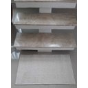 Ver imagem 3 de Tapete Algodão para Banheiro, Quarto, Sala, - Tamanho- 0,50 x 0,80 - Pelo Baixo - Cor Cru