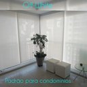 Ver mais imagens de Persiana Rolon Tela Solar 5% Primeira Linha 1,40 L X 1,40 A:esquerdo/branco