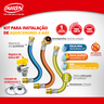 Kit para Instalação de Aquecedores a Gás Comprimento 30 Cm Durín - 2