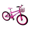 Ver imagem 1 de Bicicleta Infantil Feminina Aro 20 Colli Jully com Cesto
