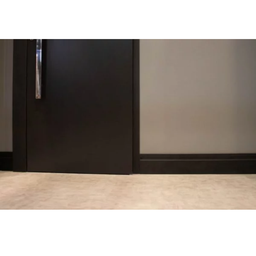 Kit Rodape Poliestireno 10cm Preto Frisado 24metros (10 Barras) - 7