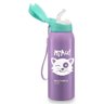 Copo Térmico com Canudo Keep It Cool 350ml Lilás Multikids - 1
