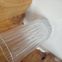 Ver imagem 6 de Vaso Decorativo Enfeite Casa Home&co Lapidado Vidro 27x14x14cm Transparent